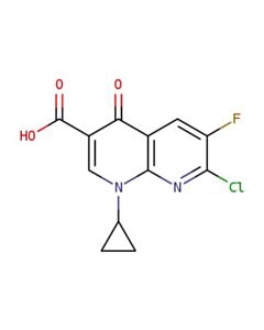 Astatech 7-CHLORO-1-CYCLOPROPYL-6-FLUORO-4-OXO-1,4-DIHYDRO-1,8-NAPHTHYRIDINE-3-CARBOXYLIC ACID; 25G; Purity 95%; MDL-MFCD08458865